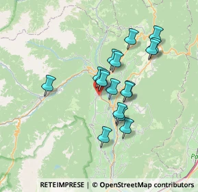 Mappa 38023 Cles TN, Italia (5.51471)