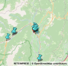 Mappa 38023 Cles TN, Italia (5.56769)