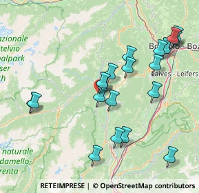 Mappa 38023 Cles TN, Italia (16.0225)