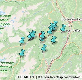 Mappa 38023 Cles TN, Italia (9.11)
