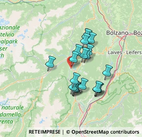 Mappa 38023 Cles TN, Italia (10.5435)