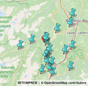 Mappa 38023 Cles TN, Italia (14.2305)