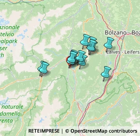 Mappa 38023 Cles TN, Italia (7.89143)