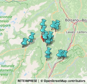 Mappa 38023 Cles TN, Italia (9.407)