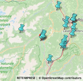 Mappa 38023 Cles TN, Italia (16.96438)