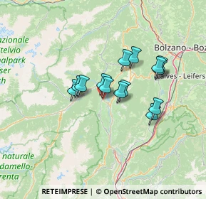 Mappa 38023 Cles TN, Italia (9.96429)
