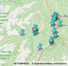 Mappa 38023 Cles TN, Italia (15.1415)