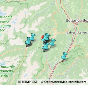 Mappa 38023 Cles TN, Italia (7.42833)