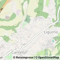 Mapa Cantello