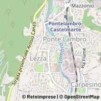 Map Ponte Lambro