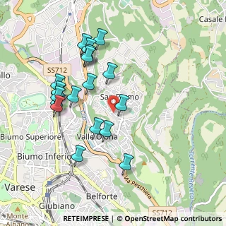 Mappa Via Rovereto, 21100 Varese VA, Italia (0.9545)