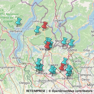 Mappa Via Rovereto, 21100 Varese VA, Italia (15.80947)