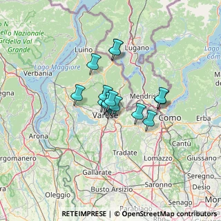 Mappa Via Rovereto, 21100 Varese VA, Italia (8.09733)