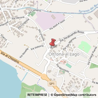 Mappa Via Rossi, 4, 21026 Gavirate, Varese (Lombardia)
