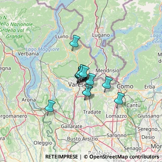 Mappa Via Aquileia, 21100 Varese VA, Italia (6.72357)