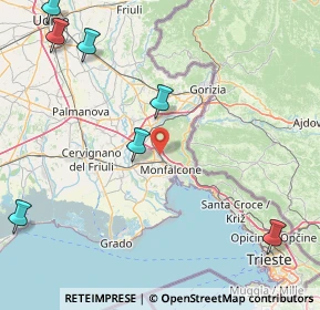 Mappa Via Guglielmo Marconi, 34077 Ronchi dei Legionari GO, Italia (35.14727)