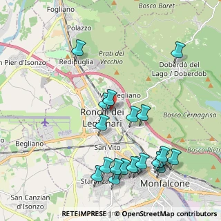 Mappa Via Guglielmo Marconi, 34077 Ronchi dei Legionari GO, Italia (2.35)