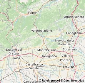 Mappa 31041 Cornuda TV, Italia (8.5475)