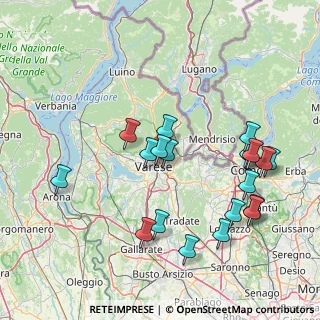 Mappa Via Abbazia, 21100 Varese VA, Italia (16.532)
