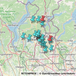 Mappa Via Abbazia, 21100 Varese VA, Italia (8.78)