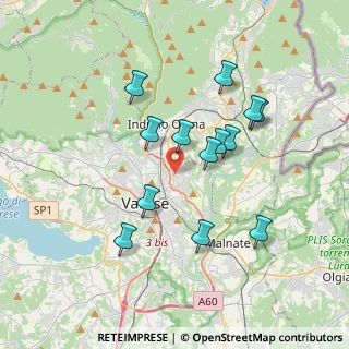 Mappa Via Abbazia, 21100 Varese VA, Italia (3.27923)