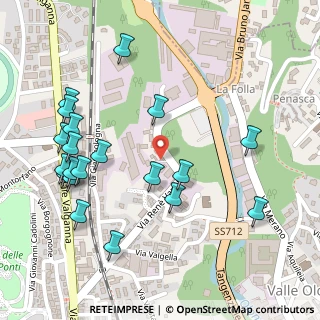 Mappa Via Tiepolo Giambattista, 21100 Varese VA, Italia (0.29)