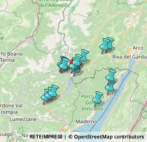 Mappa Via Giovanni Segantini, 38089 Storo TN, Italia (10.522)