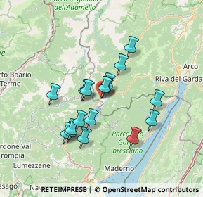 Mappa Via Giovanni Segantini, 38089 Storo TN, Italia (11.47765)