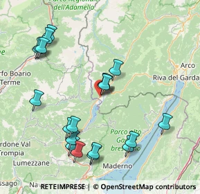 Mappa Via Giovanni Segantini, 38089 Storo TN, Italia (17.061)