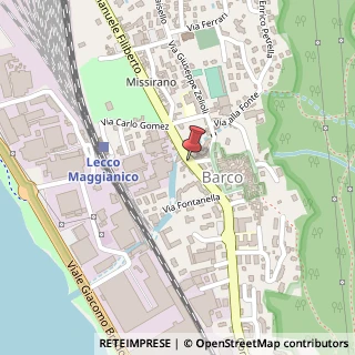 Mappa Corso Emanuele Filiberto, 84, 23900 Lecco, Lecco (Lombardia)