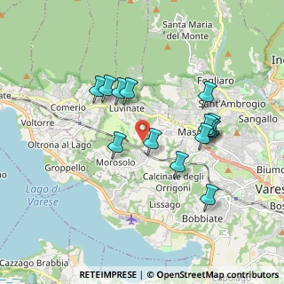 Mappa 21020 Casciago VA, Italia (1.66071)