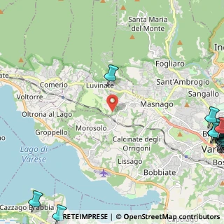 Mappa 21020 Casciago VA, Italia (4.08167)
