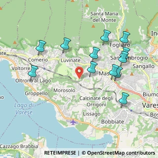 Mappa 21020 Casciago VA, Italia (2.07333)
