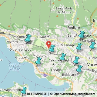 Mappa 21020 Casciago VA, Italia (2.59333)