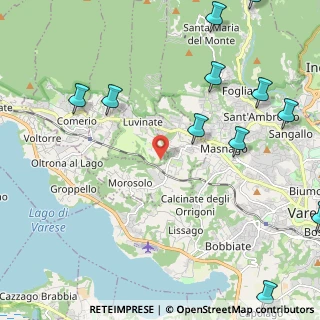 Mappa 21020 Casciago VA, Italia (3.04455)
