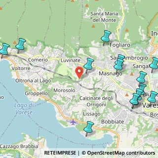 Mappa 21020 Casciago VA, Italia (3.02929)