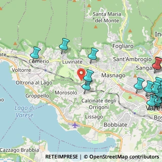 Mappa 21020 Casciago VA, Italia (3.295)