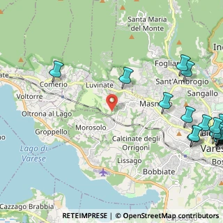 Mappa 21020 Casciago VA, Italia (3.5305)
