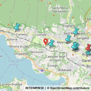 Mappa 21020 Casciago VA, Italia (3.44143)