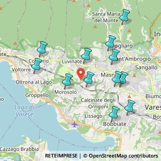 Mappa 21020 Casciago VA, Italia (2.05667)