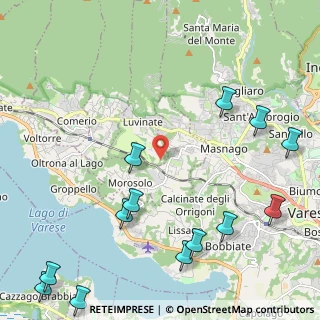 Mappa 21020 Casciago VA, Italia (3.01692)