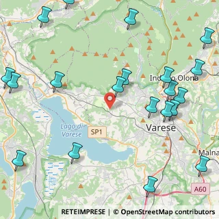 Mappa 21020 Casciago VA, Italia (5.927)