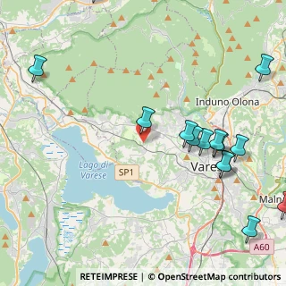 Mappa 21020 Casciago VA, Italia (5.415)