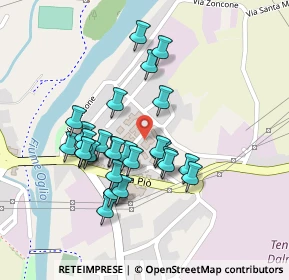 Mappa Via Aurora, 24062 Costa Volpino BG, Italia (0.18621)