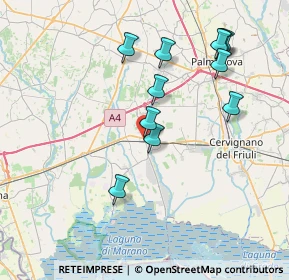 Mappa Via Pio Vittorio Ferrari, 33058 San Giorgio di Nogaro UD, Italia (7.48091)