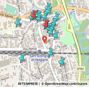 Mappa Via Pio Vittorio Ferrari, 33058 San Giorgio di Nogaro UD, Italia (0.2255)