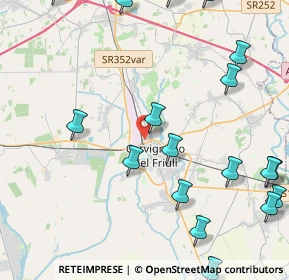 Mappa Via Dai Novai, 33052 Cervignano del Friuli UD, Italia (6.0245)