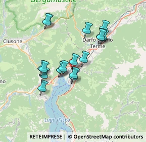 Mappa Via Bosca del Pomo, 24062 Costa Volpino BG, Italia (6.00778)