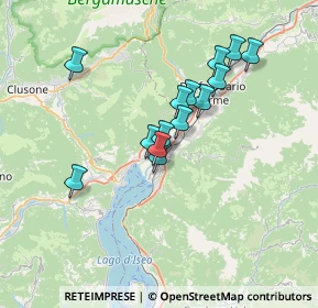 Mappa Via Bosca del Pomo, 24062 Costa Volpino BG, Italia (5.65286)