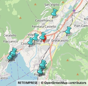 Mappa Via Bosca del Pomo, 24062 Costa Volpino BG, Italia (2.34769)